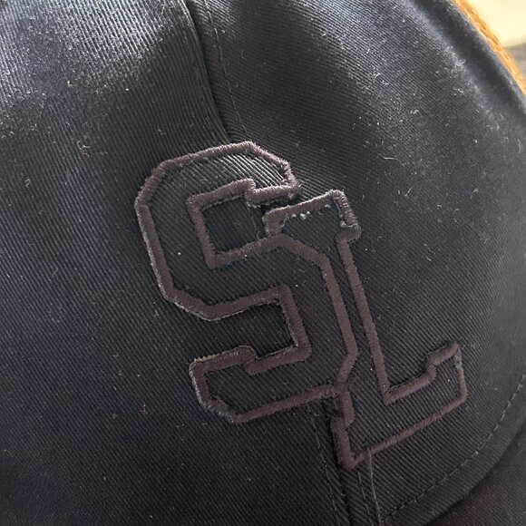 NWT Saint Laurent NAVY BLUE Baseball cap size57 - Picture 3 of 8